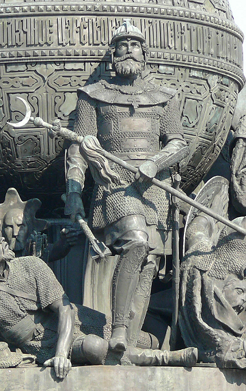 Dimitri Ier de Moscou - sur le Monument Millénaire de la Russie à Veliky Novgorod